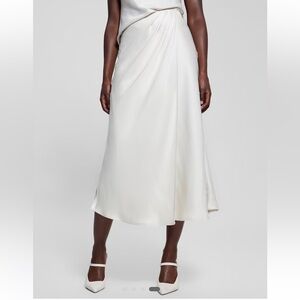 GUESS Eco Anastasia Midi Satin Skirt